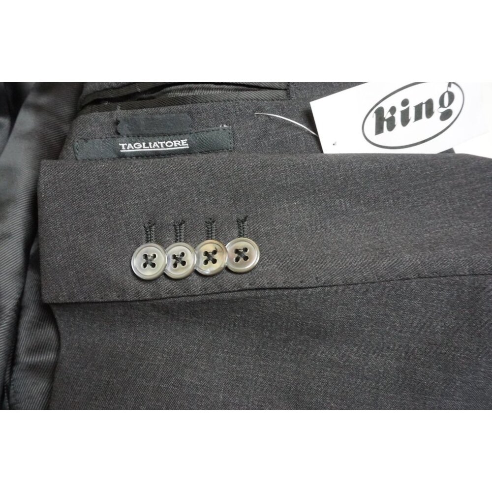 Tagliatore Charcoal Gray Wool Blend Sport Coat Jacket Sz 36R Brand New